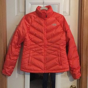 Coral Puffer Jacket